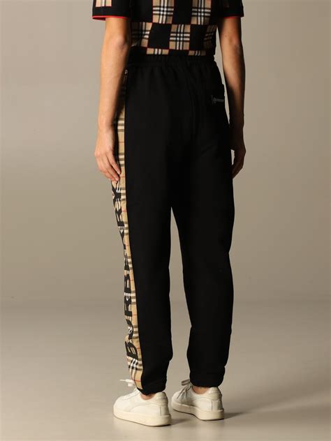 pantaloni donna scozzzesi burberry|burberry jogging pants women.